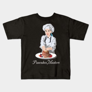 Pancakes Masters Kids T-Shirt